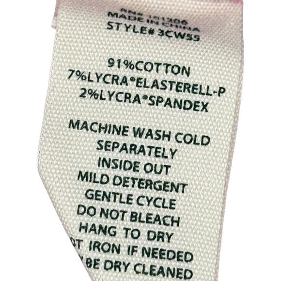 Soft Surroundings Ultimate Denim Pull On Pink Stretch Jeans Distressed Petite L - Picture 15 of 16